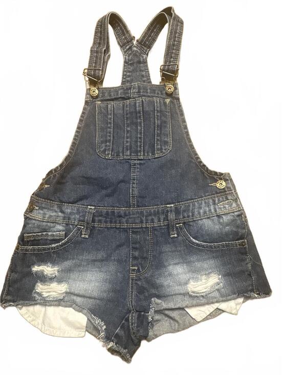 Mudd Pants - Mudd Women's Denim Shortalls Overalls shorts XS X Small Summer